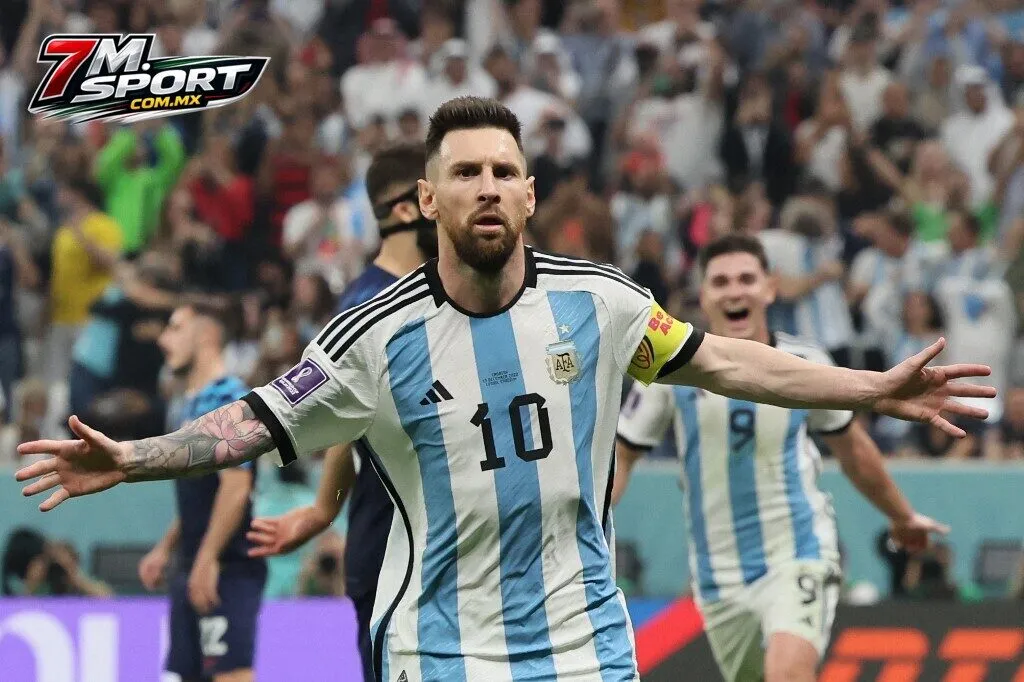 Messi thi đấu trong trận chung kết World Cup